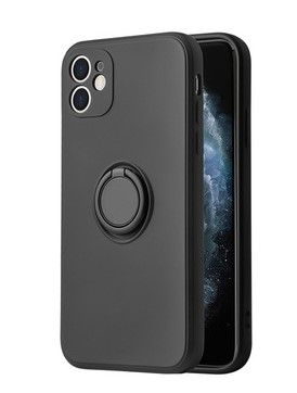 Чехол на заднюю панель iLike Apple iPhone 14 Pro SILICONE RING Black