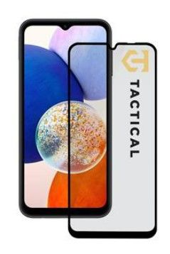 Protective glass Tactical Samsung Galaxy A14 / A14 5G Glass 2.5D Full Glue Black