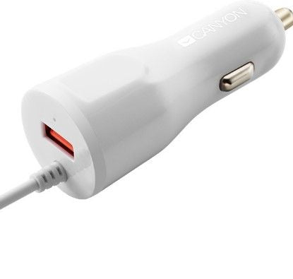 Kaabel Canyon  CANYON C-033 Universal 1xUSB car adapter plus Lightning con
