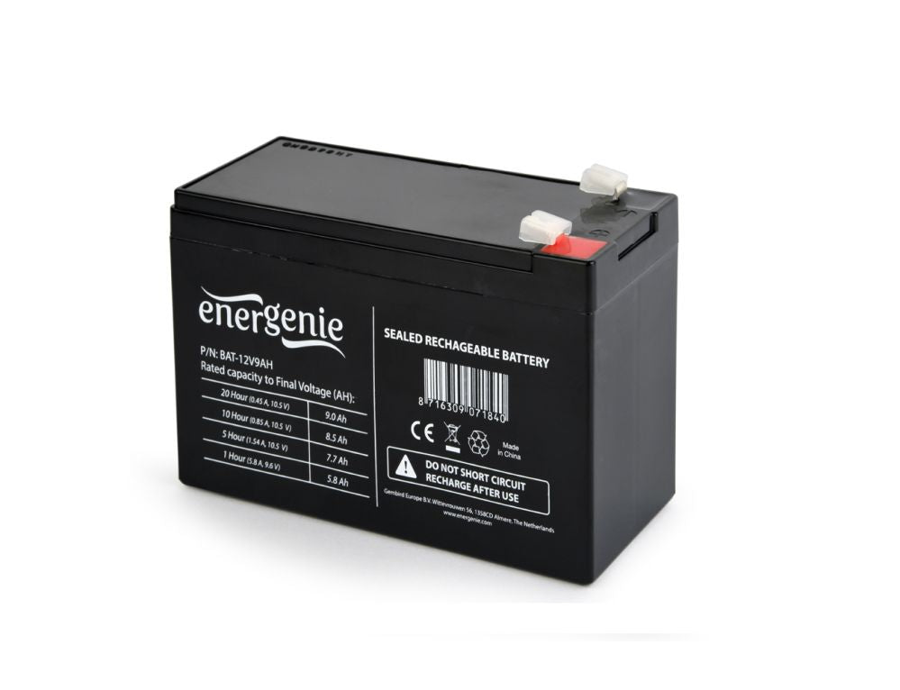 Muu arvutitarvik EnerGenie  Rechargeable battery 12 V 9 AH for UPS  9 Ah VA