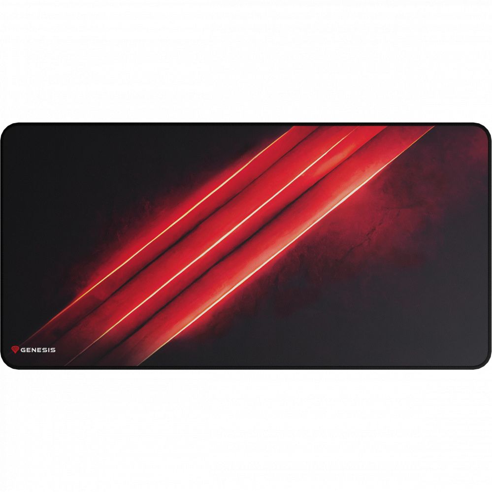 Hiirematt Genesis  Mouse Pad Carbon 500 MAXI FLASH G2 Edition, Multicolor, 450 x 900 x 2.5 mm