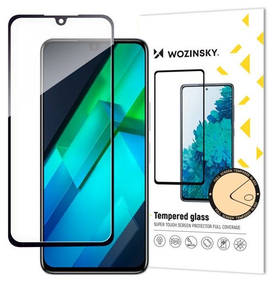 Защитное стекло Wozinsky - Infinix Note 12 G96 Full Screen Protector Full Glue Tempered Glass Black