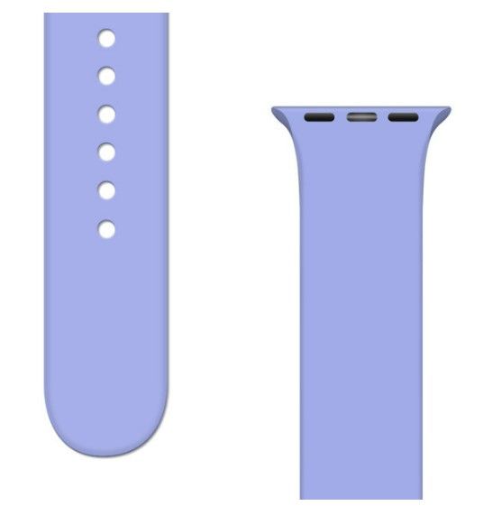 Rihm iLike  Strap APS Silicone Watch Band Ultra / 8/7/6/5/4/3/2 / SE (45/44 / 42mm) Strap Watchband Purple