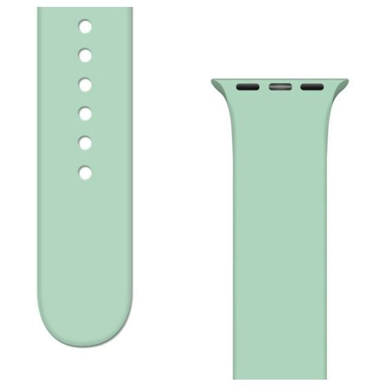 Ремешок iLike  Silicone Strap APS Silicone Watch Band Ultra / 8/7/6/5/4/3/2 / SE (49/45/44 / 42mm) Strap Watchband Light Green