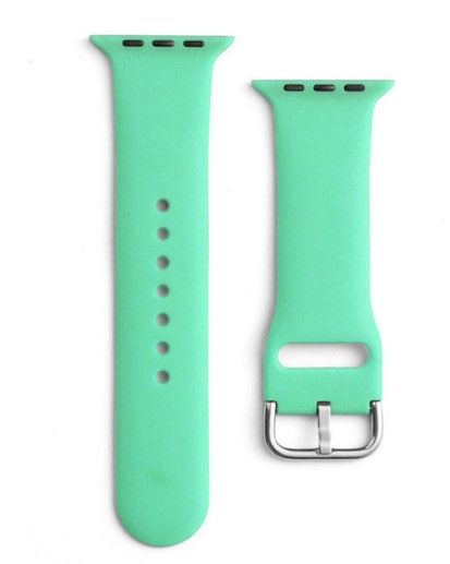 Ремешок iLike  Silicone Strap APS Silicone Watch Band 8/7/6/5/4/3/2 / SE (41/40 / 38mm) Strap Watchband Mint