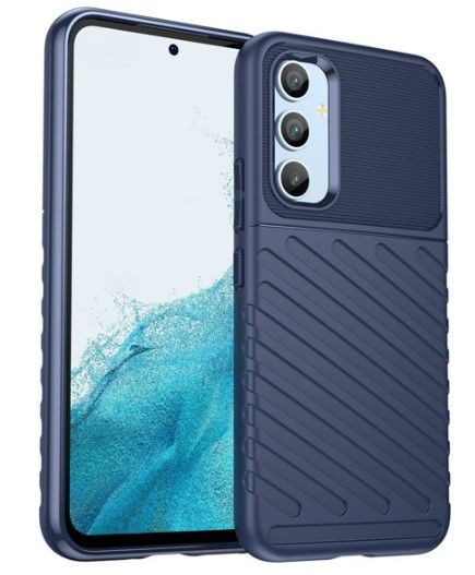 Чехол на заднюю панель iLike Samsung Galaxy A54 5G silicone armor case Blue