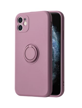 Чехол на заднюю панель iLike Apple IPHONE 14 PRO SILICONE RING Purple