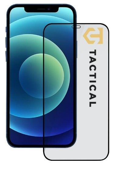 Kaitseklaasid Tactical Apple iPhone 12 /12 Pro Glass 2.5D Full Glue Black