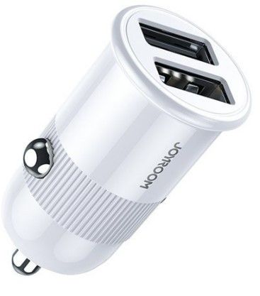 Авто зарядка Joyroom  3,1 A dual port smart car charger white (C-A06 White