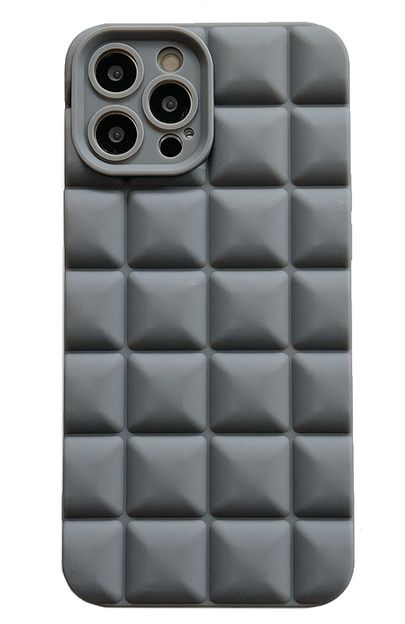 Tagakaaned iLike - 3D Cube case for iPhone 14 Pro 6,1 Black