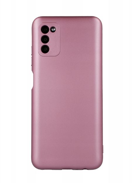 Back panel cover iLike Samsung Metallic case for Samsung Galaxy A13 5G / A04S pink