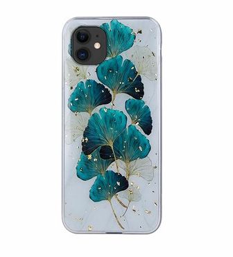 Tagakaaned iLike Apple Gold Glam case for iPhone 11 leaves