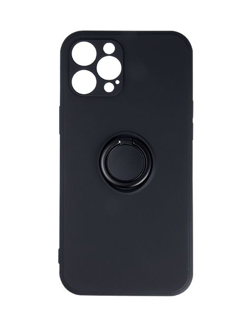 Back panel cover iLike Samsung Finger Grip Case for Samsung Galaxy A13 5G / A04S black