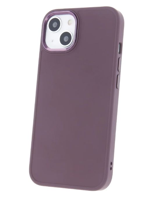 Back panel cover iLike Samsung Satin case for Samsung Galaxy A13 4G burgundy