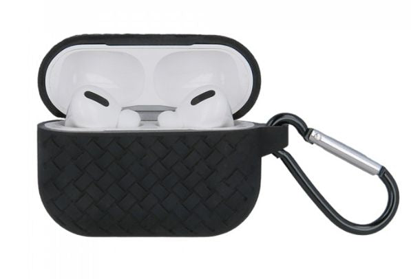 Korpus kõrvaklappidele iLike - Braid case for Airpods / Airpods 2 black