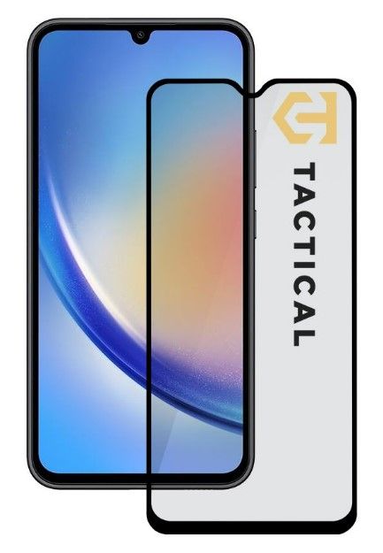 Kaitseklaasid Tactical Samsung Galaxy A34 5G Glass Shield 5D full glue Black