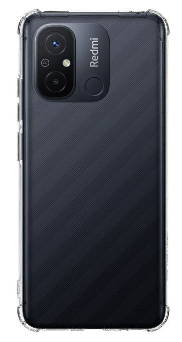 Back panel cover Tactical Xiaomi Redmi 12C TPU Plyo Cover Transparent
