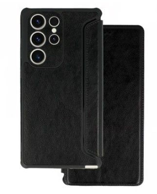 Book case iLike Samsung GALAXY A34 5G RAZOR LEATHER BOOK HOLSTER Black