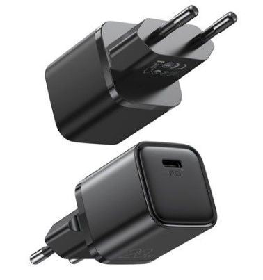 Адаптер Joyroom  Fast wall charger USB Type C 20W Power Delivery Quick Charge 3.0 AFC black (L-P202 Black