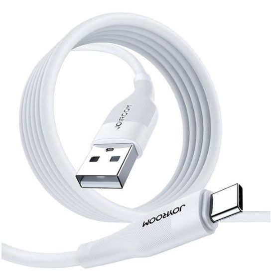 Kaabel Joyroom  USB cable - USB Type C for charging / data transmission 3A 1m White