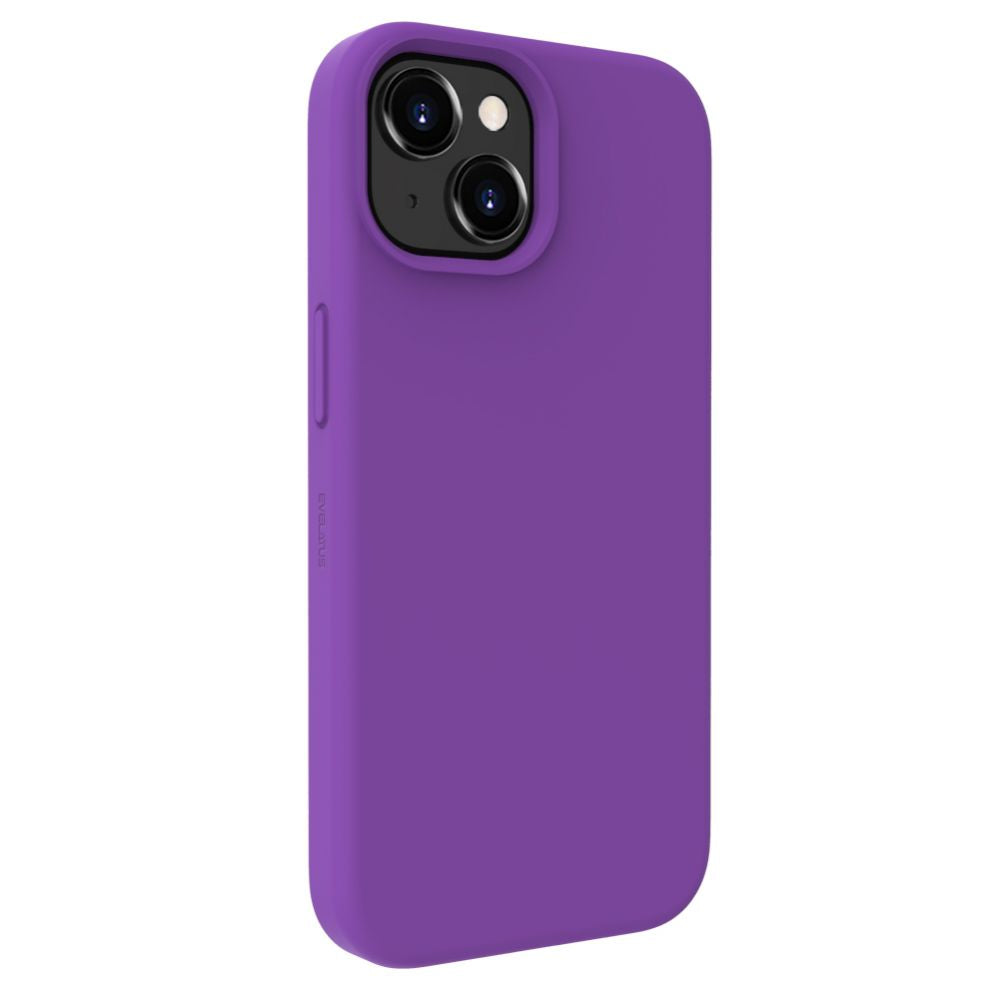 Чехол на заднюю панель Evelatus Apple iPhone 15 Premium Soft Touch Silicone Case Deep Purple