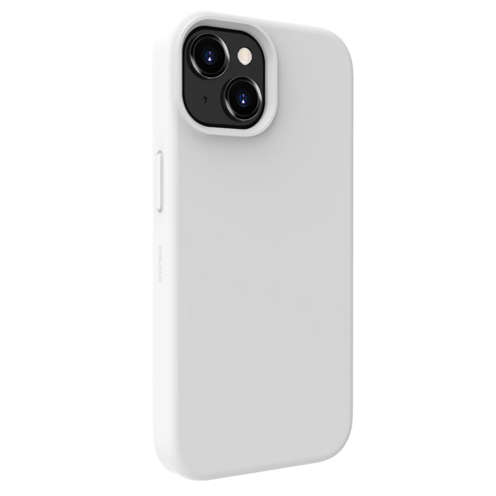 Tagakaaned Evelatus Apple iPhone 15 Premium Magsafe Soft Touch Silicone Case White