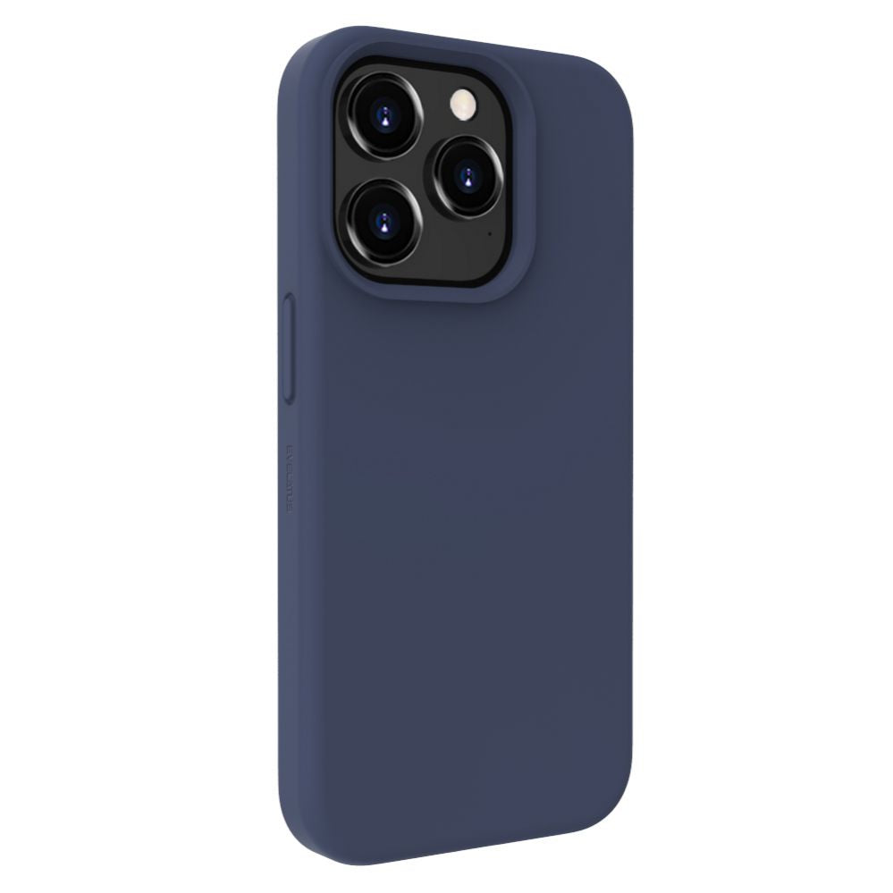 Чехол на заднюю панель Evelatus Apple iPhone 15 Pro Premium Magsafe Soft Touch Silicone Case Midnight Blue