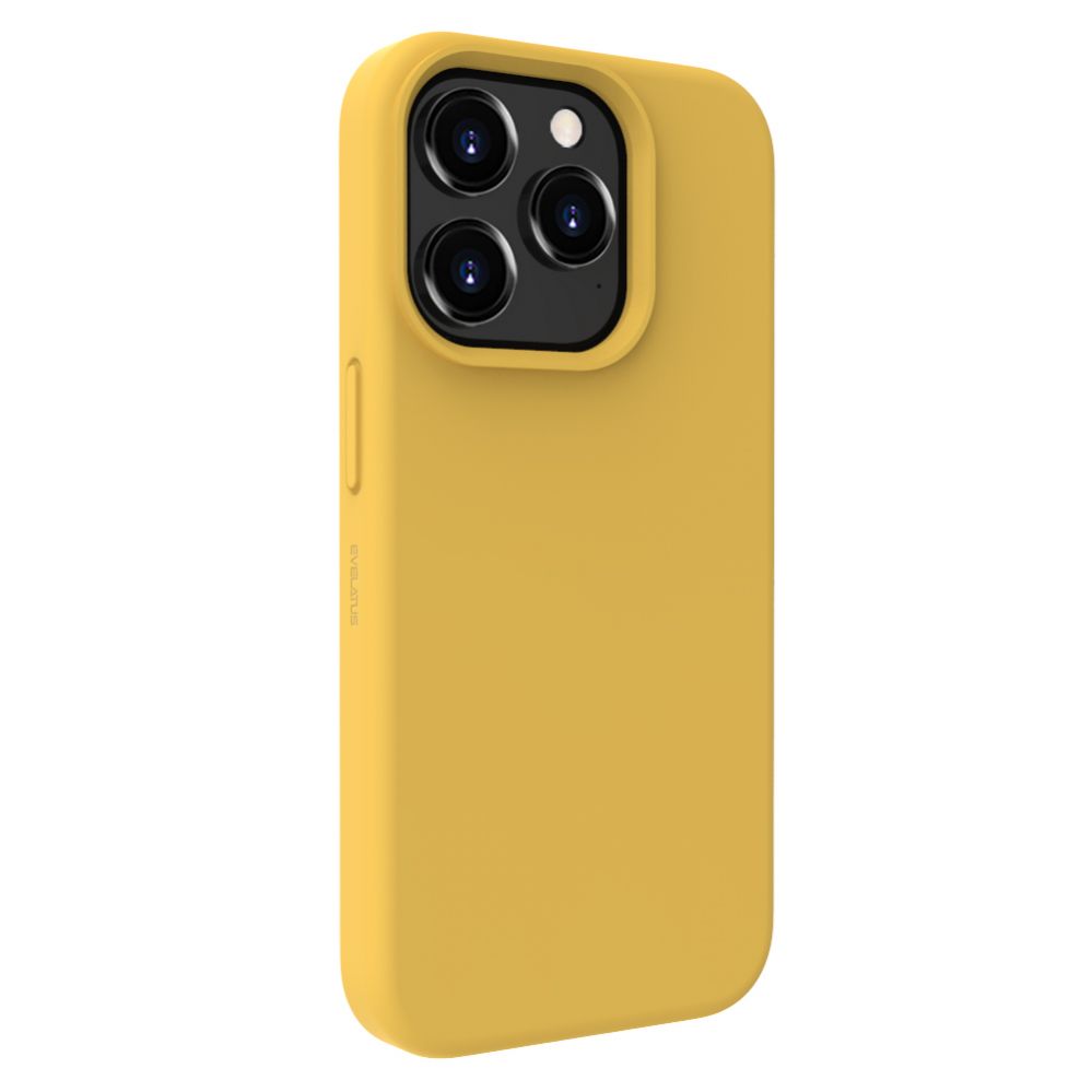 Чехол на заднюю панель Evelatus Apple iPhone 15 Pro Premium Magsafe Soft Touch Silicone Case Gold
