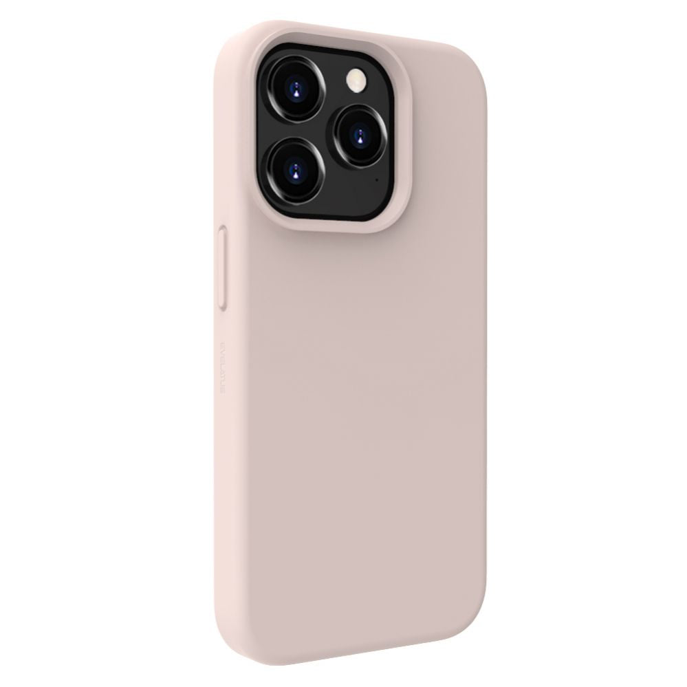 Чехол на заднюю панель Evelatus Apple iPhone 15 Pro Premium Magsafe Soft Touch Silicone Case Pink Sand