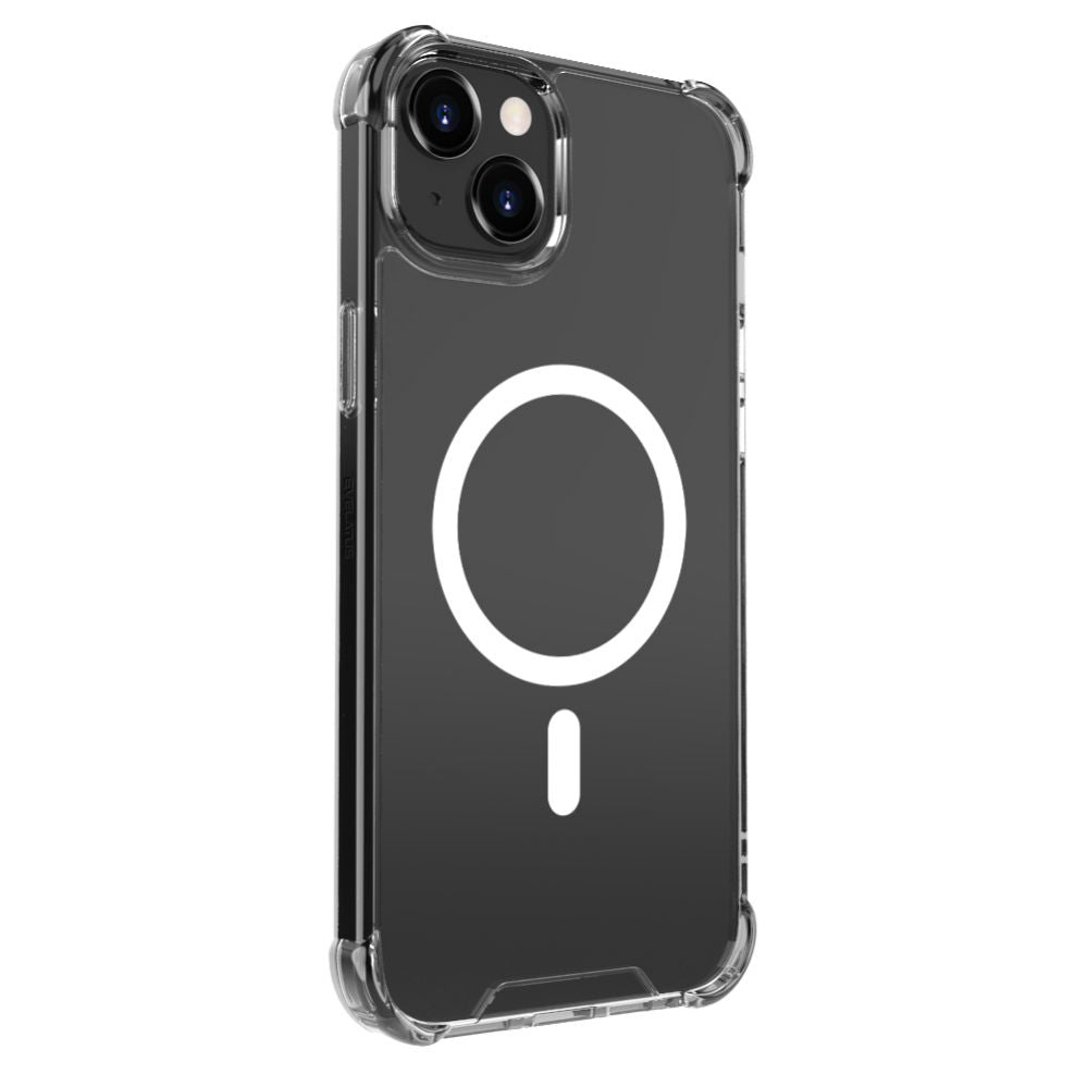 Back panel cover Evelatus Apple iPhone 15 Plus Shockproof case with Magsafe Transparent