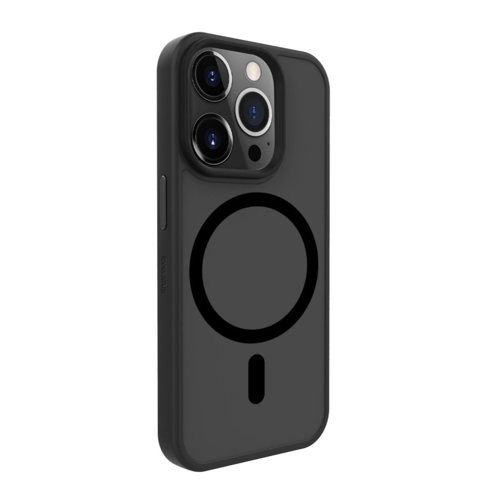 Tagakaaned Evelatus Apple iPhone 15 Pro Hybird Case With Magsafe PC+TPU Black