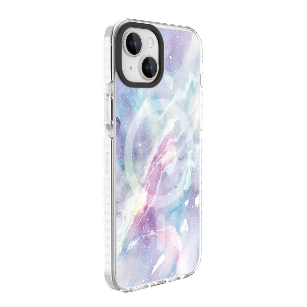Tagakaaned Evelatus Apple iPhone 15 PC+TPU With MagSafe Customized Print Purple