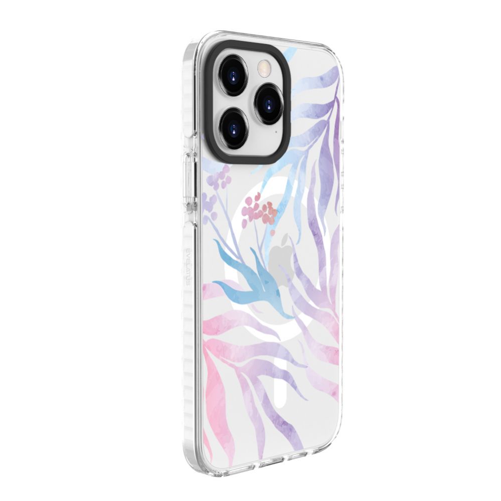 Чехол на заднюю панель Evelatus Apple iPhone 15 Pro PC+TPU With MagSafe Customized Print Flower