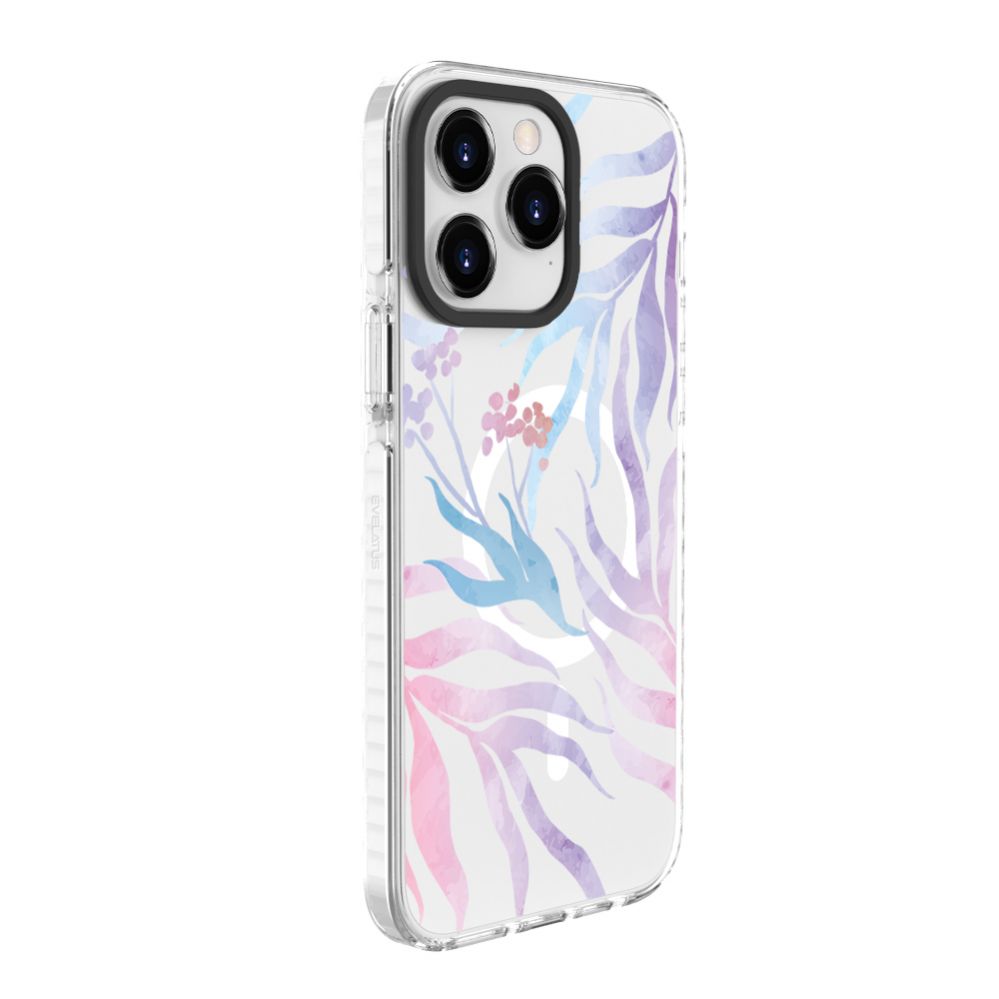 Чехол на заднюю панель Evelatus Apple iPhone 15 Pro Max PC+TPU With MagSafe Customized Print Flower