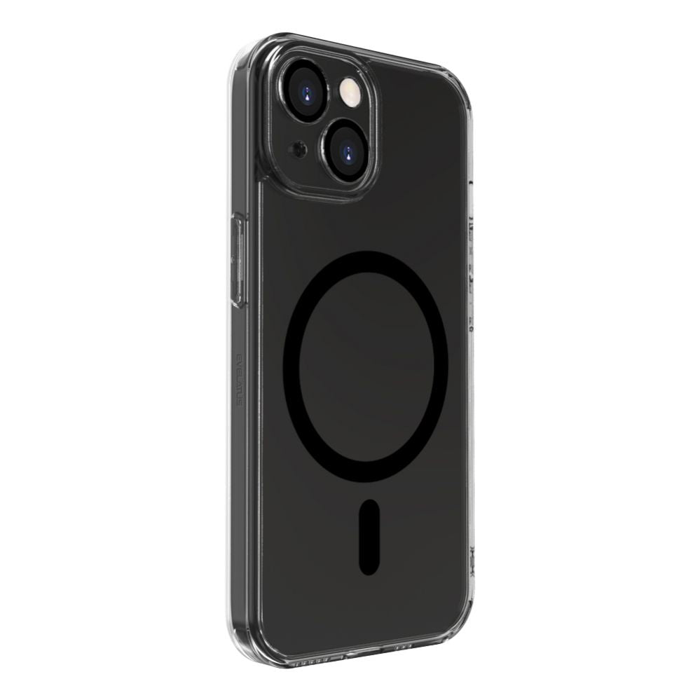 Tagakaaned Evelatus Apple iPhone 15 Clear Case With MagSafe and Camera Protection Transparent Black