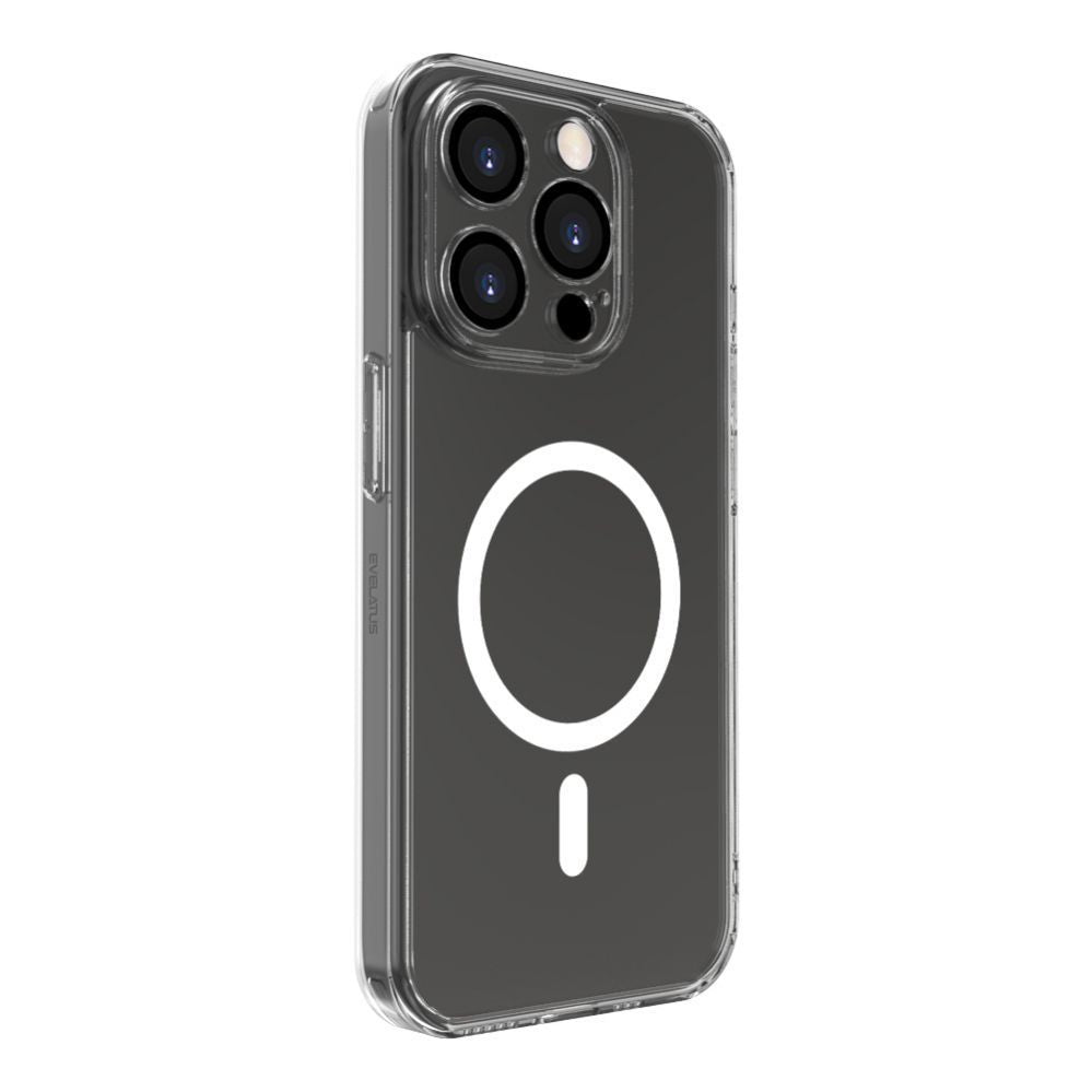 Чехол на заднюю панель Evelatus Apple iPhone 15 Pro Clear Case With MagSafe and Camera Protection Transparent