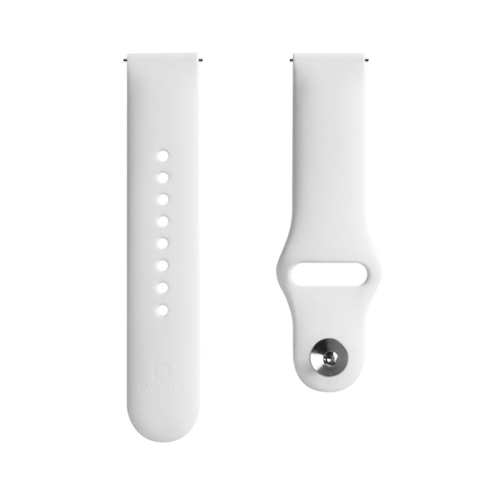 Rihm Evelatus  Evelatus Watch 22mm Silicone Loop Watch Straps (130mm M/L) White