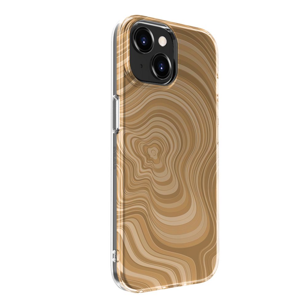 Tagakaaned Evelatus Apple iPhone 15 PC Customized Print Design Desert Gold