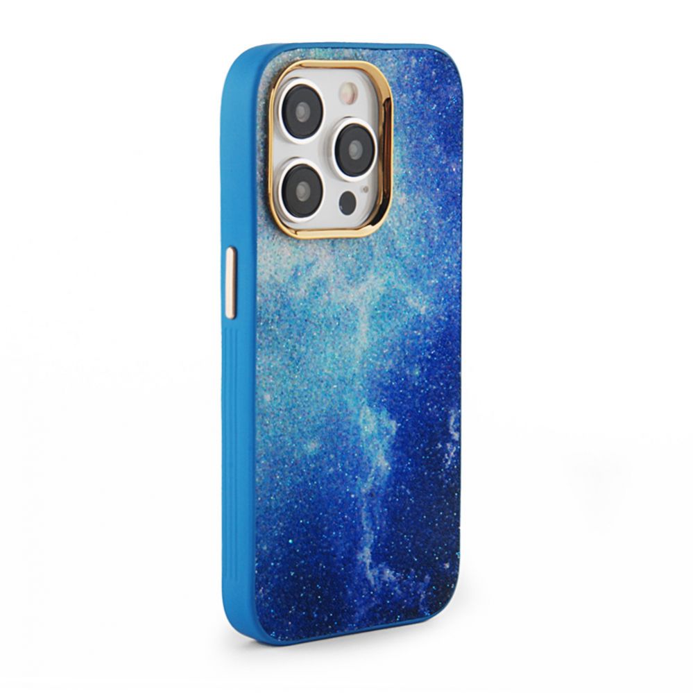 Чехол на заднюю панель iLike Apple iPhone 15 Pro Max Print Desire Customized Diamonds Case Blue