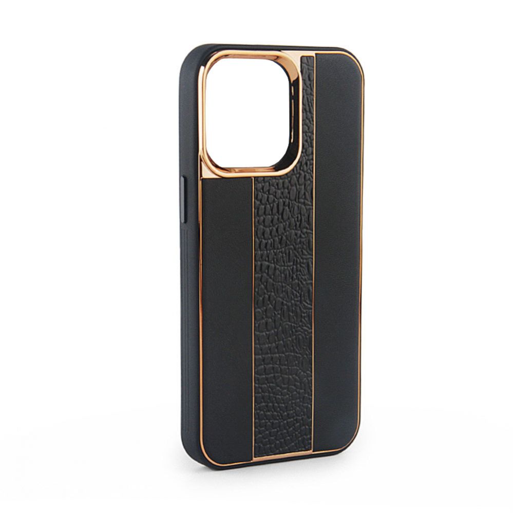 Tagakaaned iLike Apple iPhone 15 Leather Case Customized Black