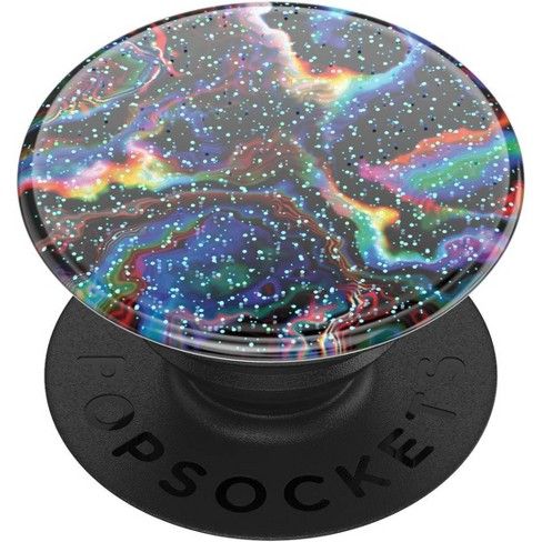 Universaalne telefonihoidja (Popsocket) Popsockets  Glitter Rainbow Void