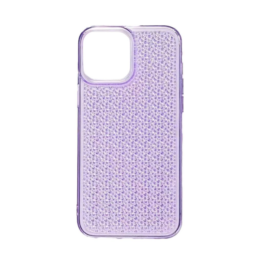 Tagakaaned iLike Apple iPhone 14 Silicone case Shine Transparent Violet