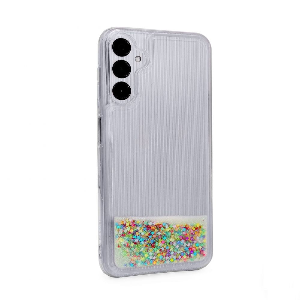 Чехол на заднюю панель iLike Samsung Galaxy A14 5G Silicone Case Water Glitter Rainbow