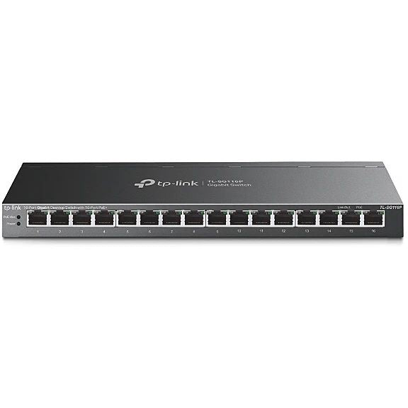 Коммутатор TP-Link  NET SWITCH 16PORT 1000M POE+/TL-SG116P