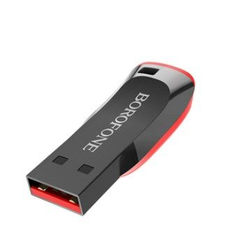 Другой аксессуар для компьютера Borofone  PENDRIVE BUD2 GENEROUS USB 2.0 8GB Black