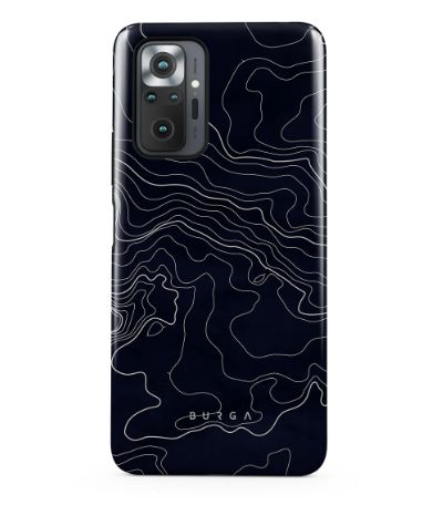 Чехол на заднюю панель iLike Xiaomi Redmi Note 10 Pro Burga Drifting Shores - Line Art Tough Case
