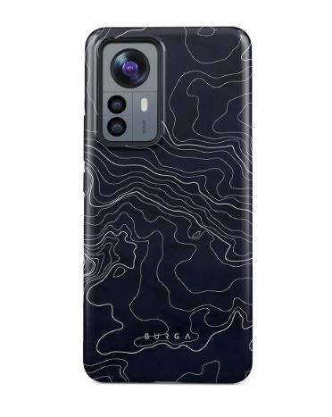 Чехол на заднюю панель iLike Xiaomi 12/12X Burga Drifting Shores - Line Art Tough Case