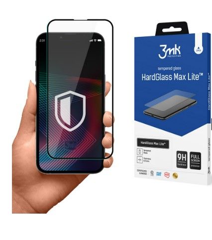 Kaitseklaasid 3MK Samsung Galaxy A14 4G/5G HardGlass Max Lite Black
