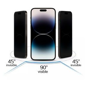 Kaitseklaasid iLike Samsung GALAXY S23 FE TEMPERED PRIVACY GLASS Black