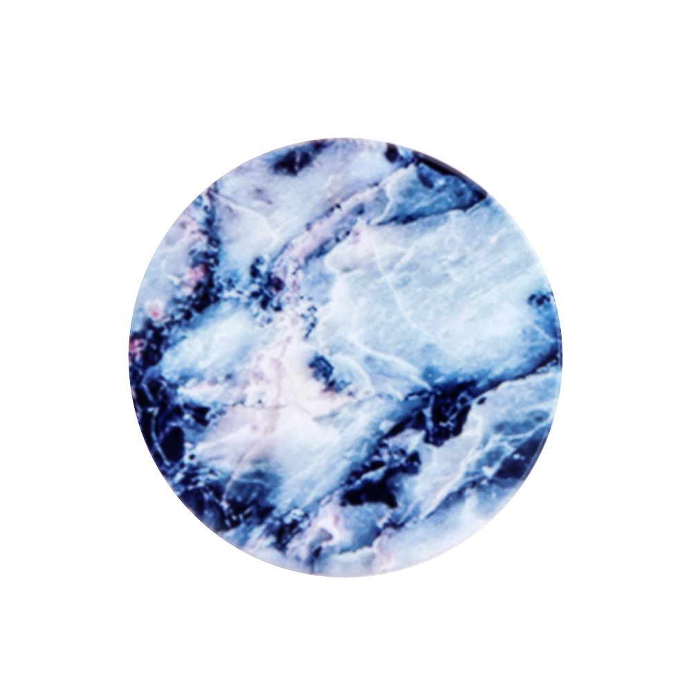 Universaalne telefonihoidja (Popsocket) iLike  Universal Pop Holder Marble Blue